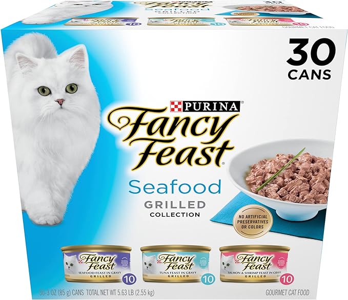 Purina Fancy Feast Grilled – (30) 3 oz. Cans